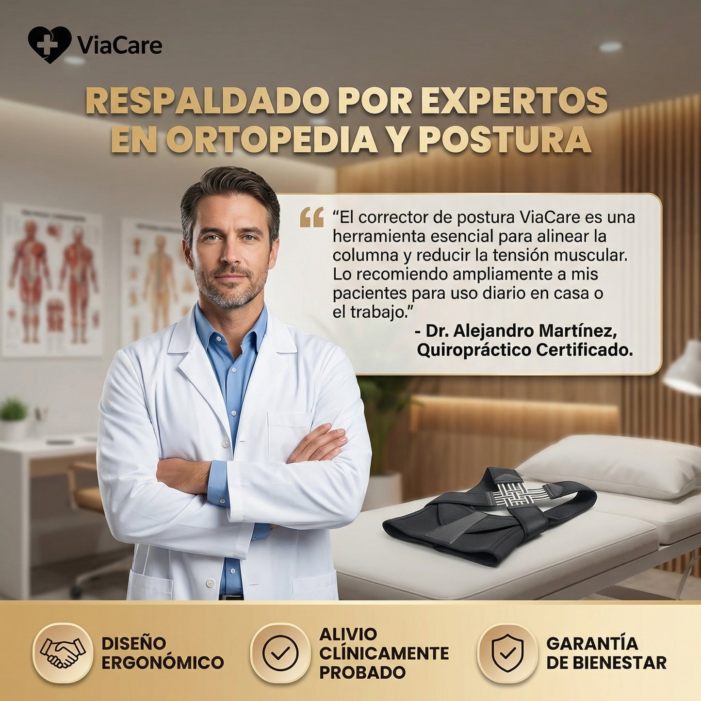 Sistema de Alineación Vertebral ViaCare™ - La solución definitiva para el dolor de espalda y cuello