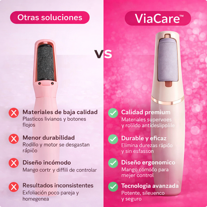 Exfoliador ViaCare™ : Mantené tus pies cuidados