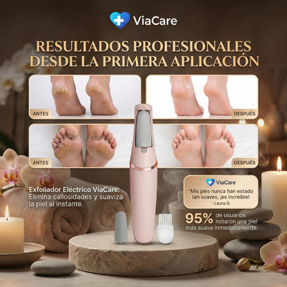 Exfoliador ViaCare™ : Mantené tus pies cuidados