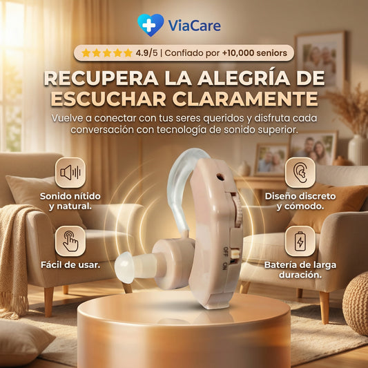 Amplificador de sonido ViaCare™ : Volvé a escuchar lo que importa