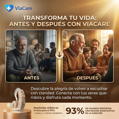 Amplificador de sonido ViaCare™ : Volvé a escuchar lo que importa